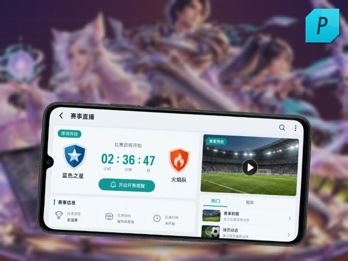 装PG游戏 APP，开赛信息及时收
